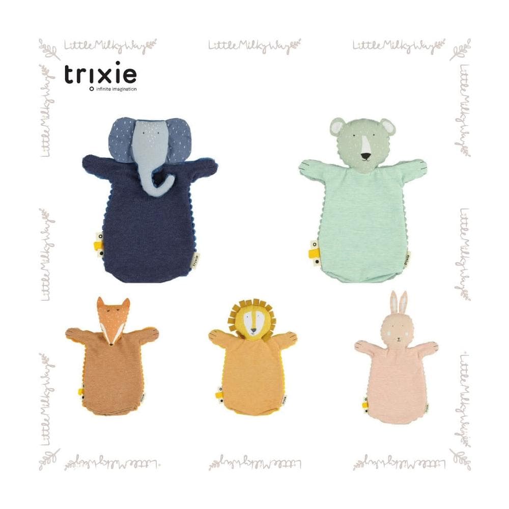 【Trixie 比利時】比利時Trixie - 動物好朋友手偶 彌月禮 送禮 互動 啟蒙玩具