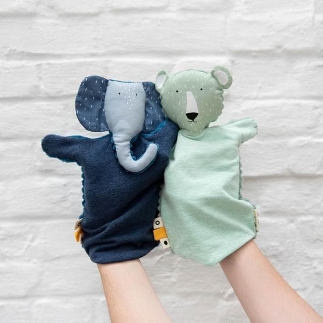 【Trixie 比利時】比利時Trixie - 動物好朋友手偶 彌月禮 送禮 互動 啟蒙玩具