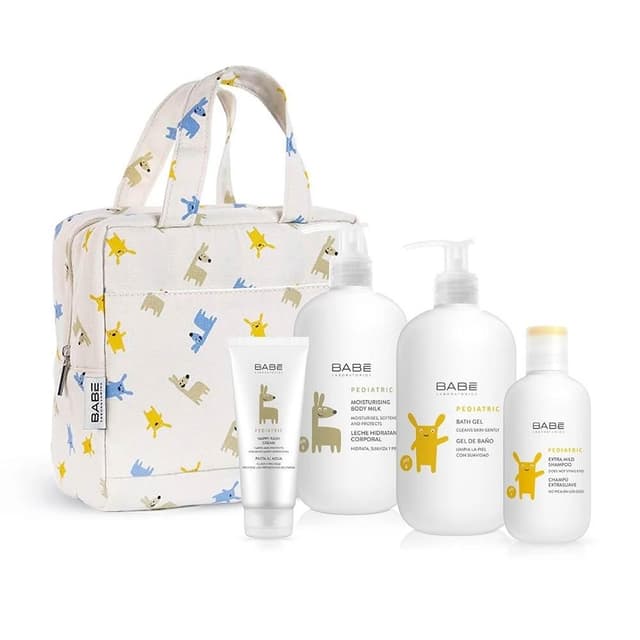 【BABE 貝貝實驗室】手提修護禮盒(潔淨修護禮盒/彌月禮盒/滿月禮盒)