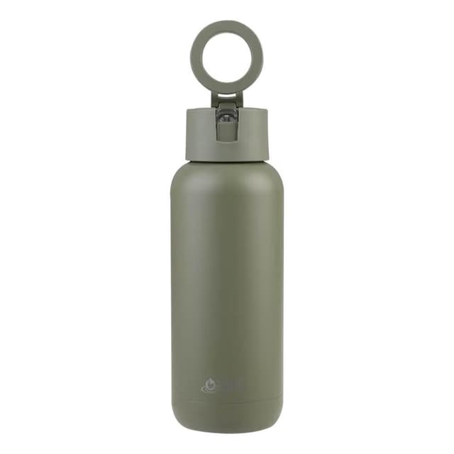 Oasis 三層磁吸陶瓷保溫瓶 1000ml (橄欖綠;保溫杯/水壺/水瓶)