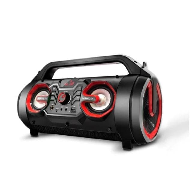 【HANLIN】手提背藍牙擴音重砲喇叭 (LBT016)~重低音/大音量/一按即錄/行動歌唱