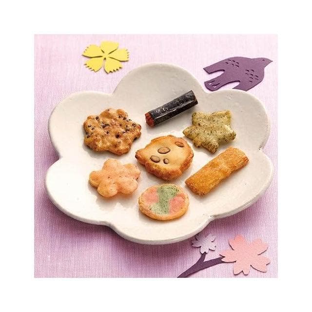 洛味堂 日本米菓禮盒 (中秋節送禮 零食 送禮 節慶禮盒 綜合米果 仙貝 茶點 伴手禮 日式點心 餅乾)