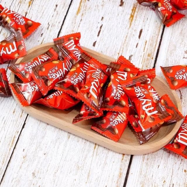 心心相印   金斯泊麥麗素代可可脂巧克力140g休閒辦公解饞追劇小零食年貨送禮