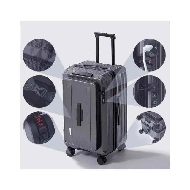 前開式20吋行李箱 防爆五輪 24吋行李箱 1:9多功能旅行箱 深倉 28吋行李箱 登機箱 