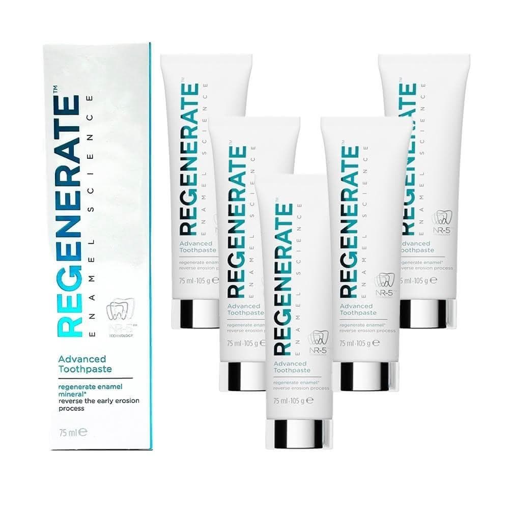 法國 Regenerate  修復琺瑯質牙膏 75ml ★超值5入組★國際航空版