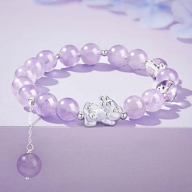 【EMMA SUE】轉運珠手鍊 水晶項鍊 手鍊 手串 貔貅手鍊 招財納福 情人節禮物