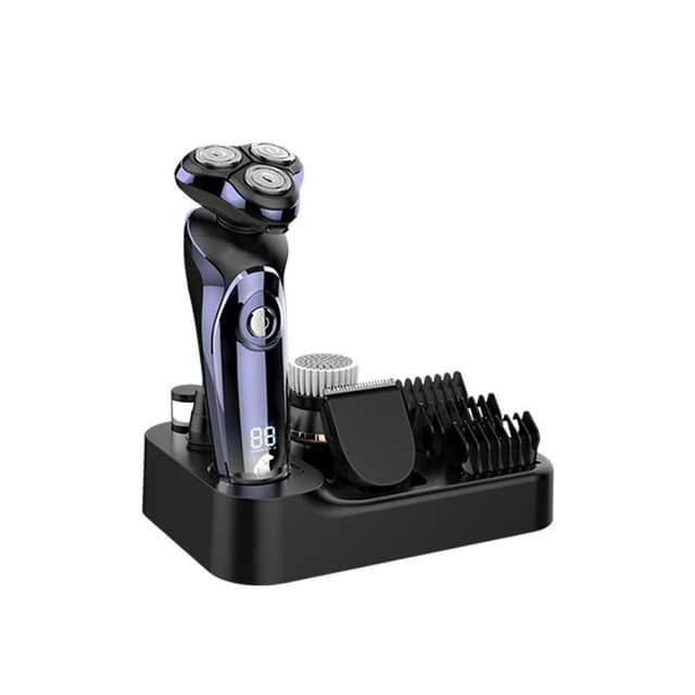 LC 4D電動刮鬍刀 男仕護理組(全機可水洗 浮動三刀頭 充電刮鬍刀 刮鬍子電動 三頭刮鬍刀 電鬍刀 剃鬚刀)