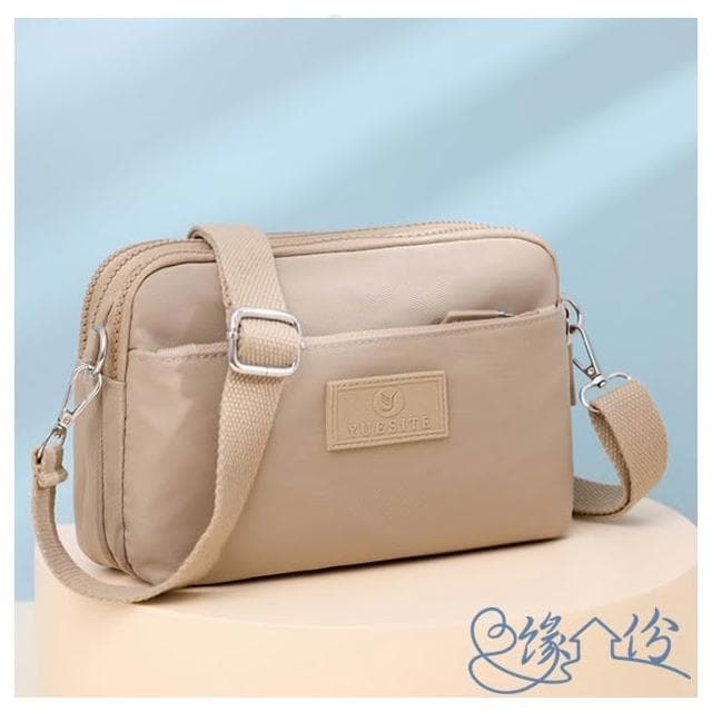 四層尼龍側背包 肩背包 淑女包 單肩包 小方包 情人節禮物【緣份小屋】