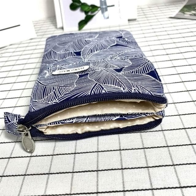 葉子帆布包 斜背包 手機袋 6.5寸 帆布包 單肩包 手機包 iPhone手機掛脖 零錢包 包包