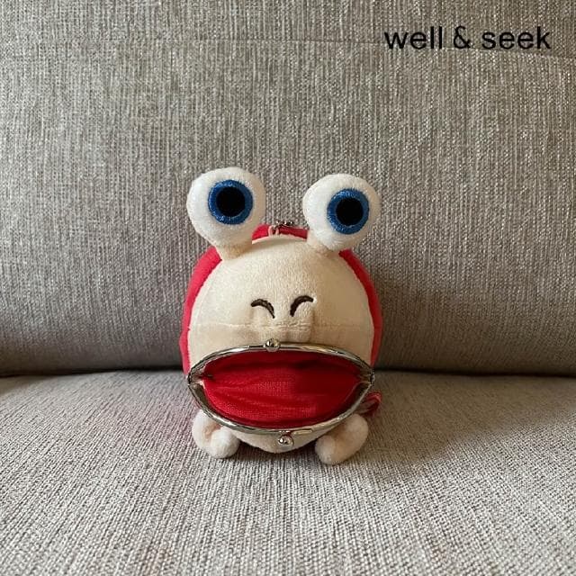 【Nintendo 任天堂】PIKMIN 皮克敏恰比零錢包/鑰匙圈/吊飾 1入(日本平行輸入/原創周邊)