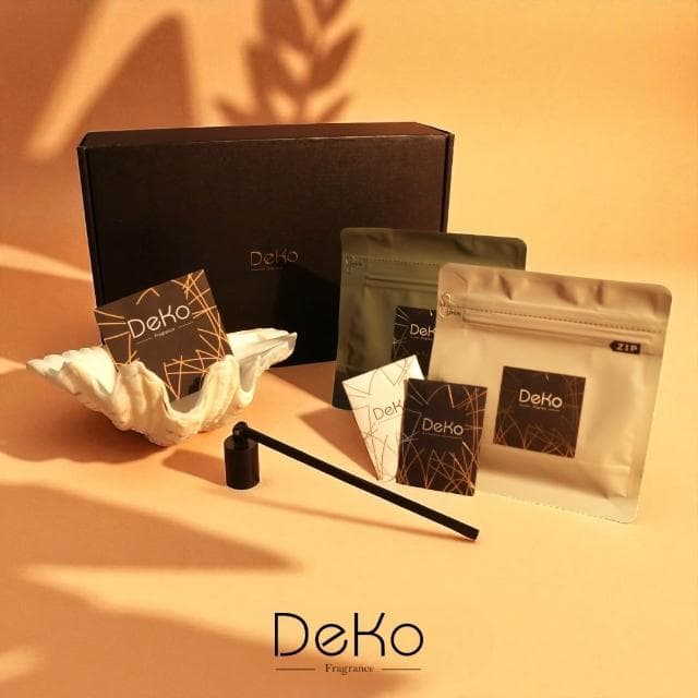 【DeKo】【DeKo Fragrance】情人節限定｜天然硨磲貝香氛沙蠟禮盒