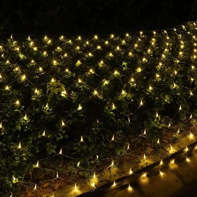 交換禮物 LED網燈 聖誕燈 網格星星燈 總燈數120燈110V/220V 裝飾 布置