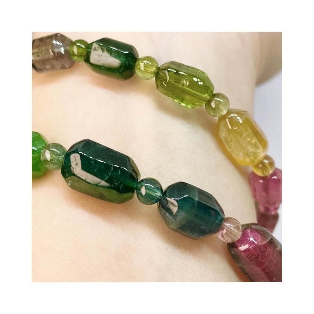 水晶與我  新貨到 天然隨行碧璽手串 手鍊 手珠（隨機出貨）