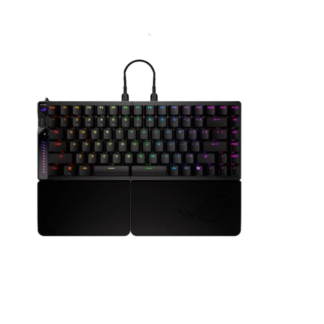 【ASUS 華碩】ROG Falcata 分離式電競鍵盤 磁軸 三模連線 霍爾感應器 8KHz 輪詢率 快速觸發 電競鍵盤 無線鍵盤