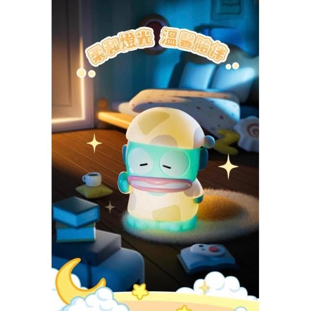 【SANRIO 三麗鷗】人魚漢頓 拍拍小夜燈 床頭小夜燈 小夜燈 拍拍燈 捏捏燈 解壓 手辦 公仔 擺件 玩具 兒童夜燈 送禮 生日 禮物 聖誕