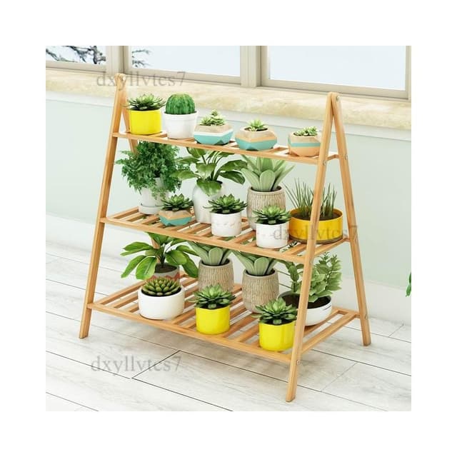 陽台花架子 多層室內摺疊花架 落地花盆架 多肉吊蘭客廳置物架 多功能植物架 盆栽置物架 落地式魚缸架