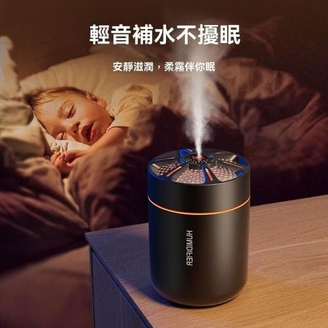 【拉拉貝兒】車家兩用加濕器 車用加濕器 家用加濕器 噴霧機 車用水氧機 水氧機香氛機 香薰機 擴香儀 靜音加濕器