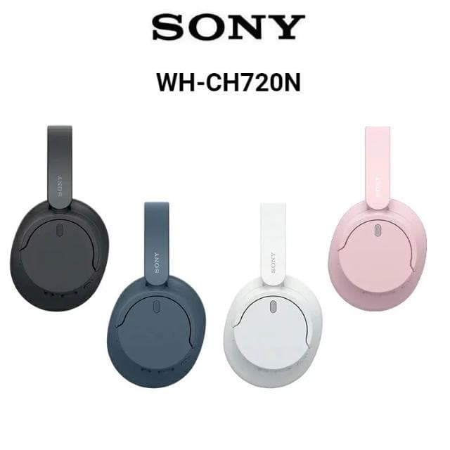 【SONY 索尼】WH-CH720N 無線降噪 藍牙耳機 (台灣公司貨) 送硬殼收納包