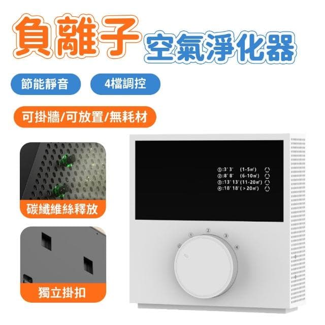 PETCOCO 負離子空氣淨化器 空氣清淨機 四檔可調 除甲醛去異味 淨化器 除臭機 負離子淨化 寵物空氣淨化器
