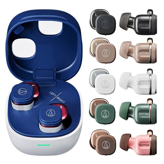 【audio-technica 鐵三角】鐵三角  ATH-SQ1TW2真無線耳機  6色可選