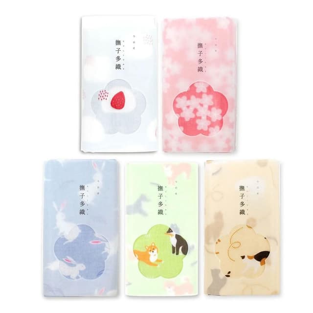日本 撫子多織 紗布毛巾 34x90cm (5款任選;今治毛巾/口水巾/洗臉巾/彌月禮/宮本株式會社)