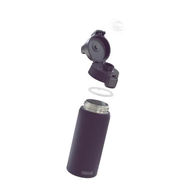 【SIGG】Shield 超輕量彈蓋保溫瓶 500ml (紫夜曲;保溫杯/水瓶/水壺)