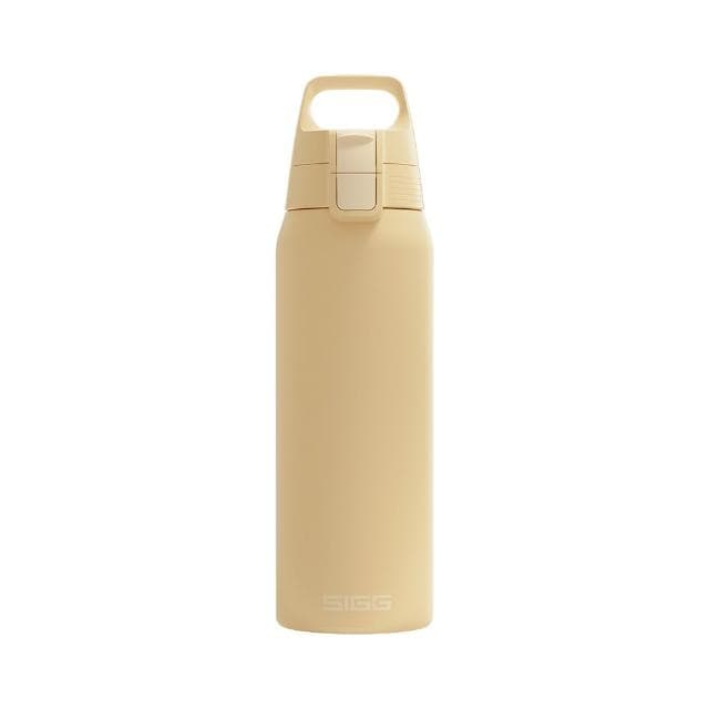 【SIGG】Shield 超輕量彈蓋保溫瓶 750ml (奶油黃;保溫杯/水瓶/水壺)