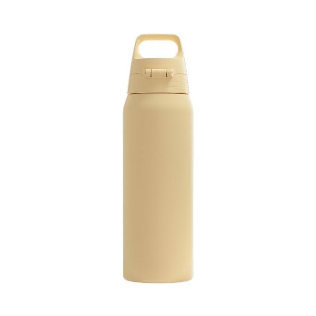 【SIGG】Shield 超輕量彈蓋保溫瓶 750ml (奶油黃;保溫杯/水瓶/水壺)