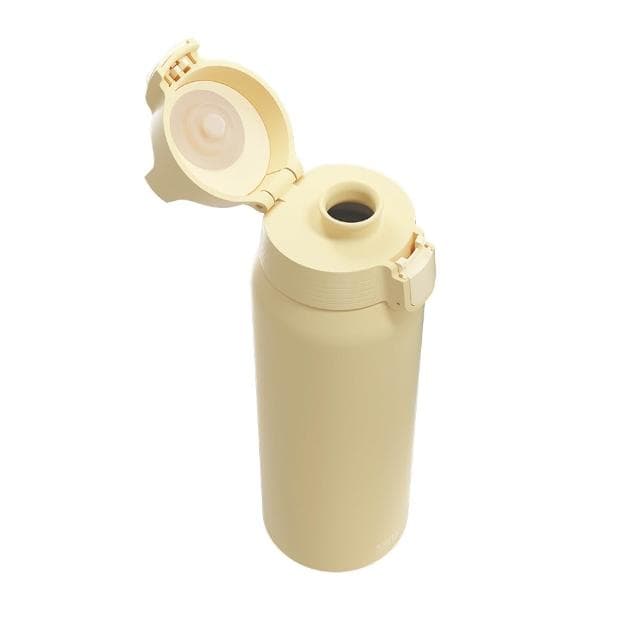 【SIGG】Shield 超輕量彈蓋保溫瓶 750ml (奶油黃;保溫杯/水瓶/水壺)
