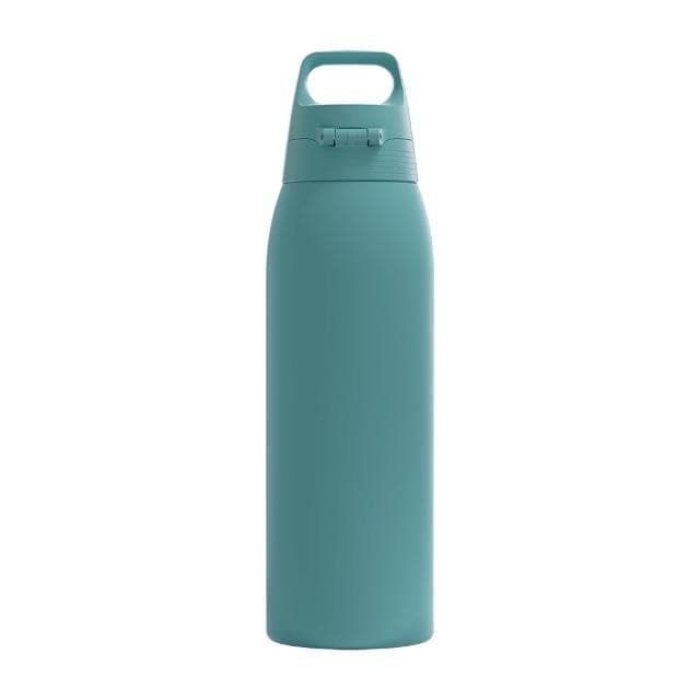 【SIGG】Shield 超輕量彈蓋保溫瓶 1000ml (湖水藍;保溫杯/水瓶/水壺)