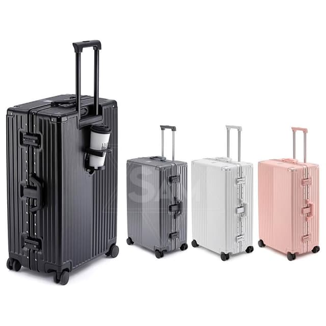 輕奢款【抗壓耐摔 29吋行李箱 鋁框行李箱】輕量行李箱 登機行李箱 20吋行李箱 行李箱20吋 旅行箱 拉桿箱