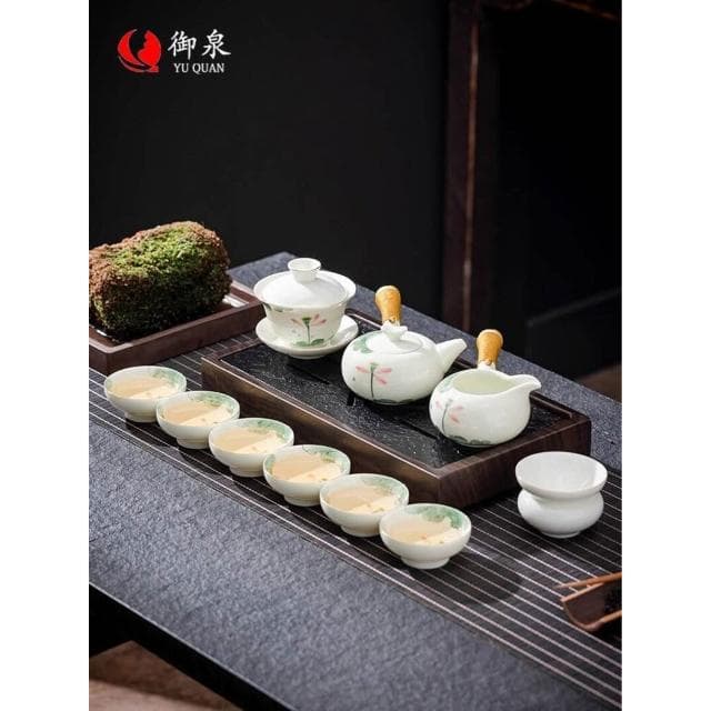 陶瓷功夫茶具套裝家用高檔輕奢送長輩領導禮品禮物