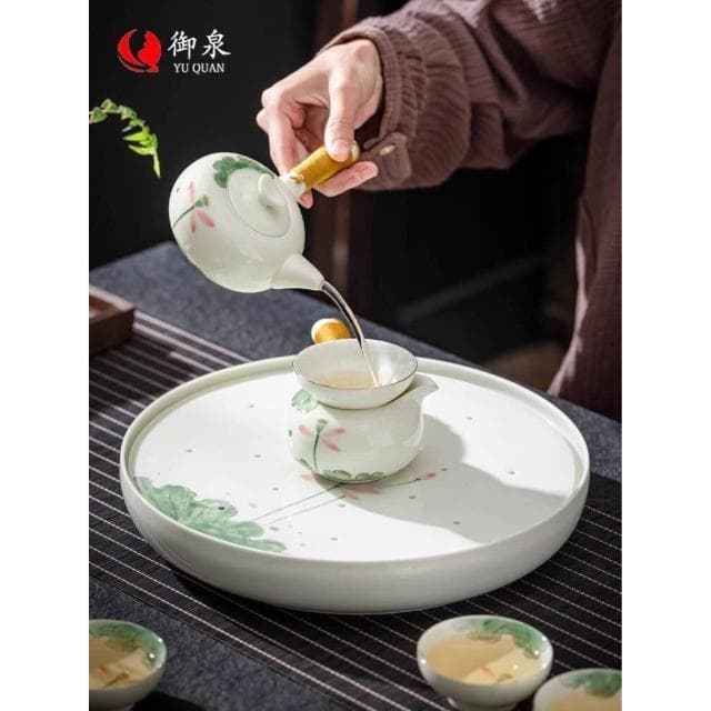 陶瓷功夫茶具套裝家用高檔輕奢送長輩領導禮品禮物