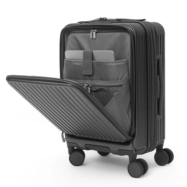  前開+對開擴充行李箱 5色 20吋/25吋/29吋 宇程旅行箱工廠 前開式行李箱