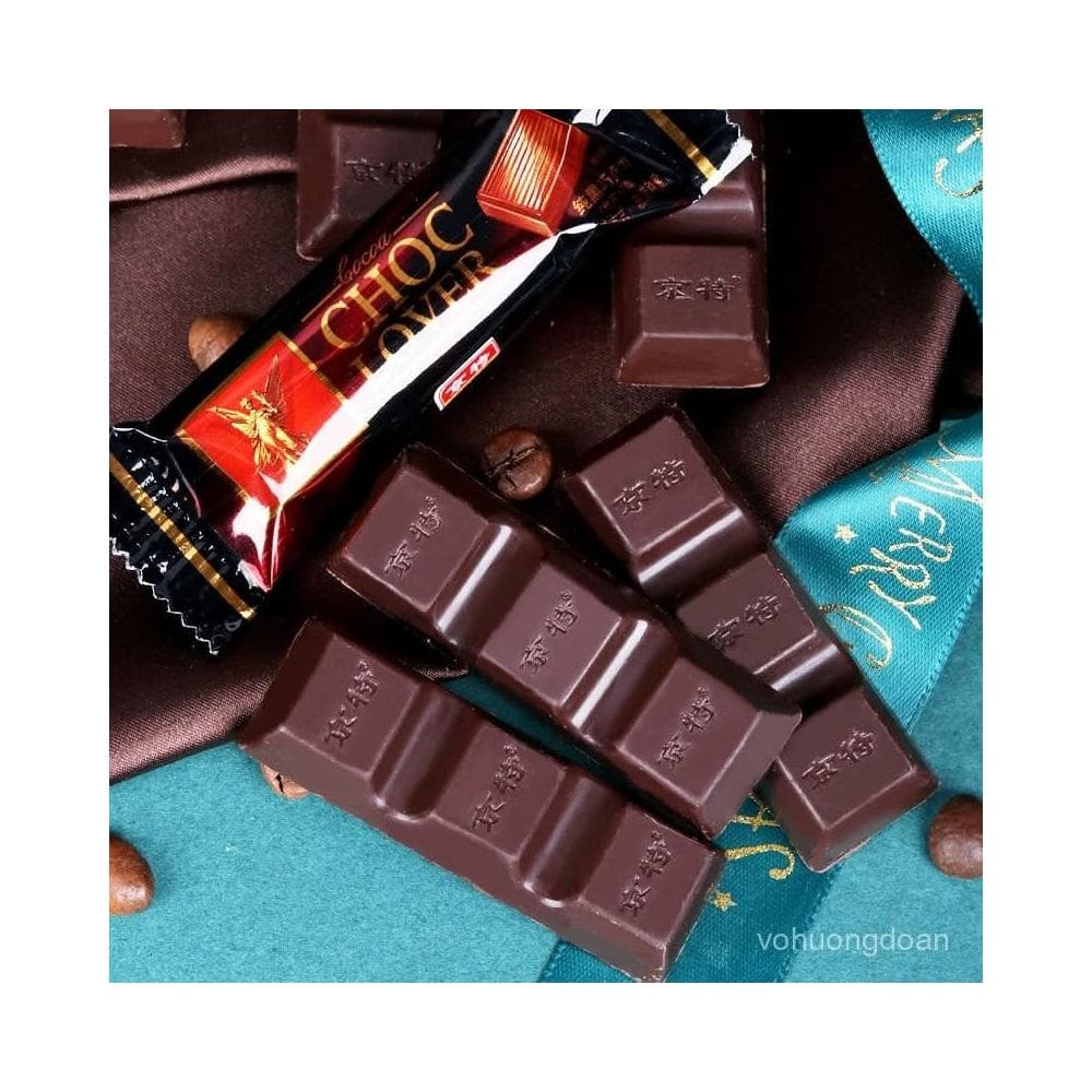 心心相印 京特純黑巧克力零食糖果結婚喜糖年貨元旦散裝網紅禮物巧克力批髮