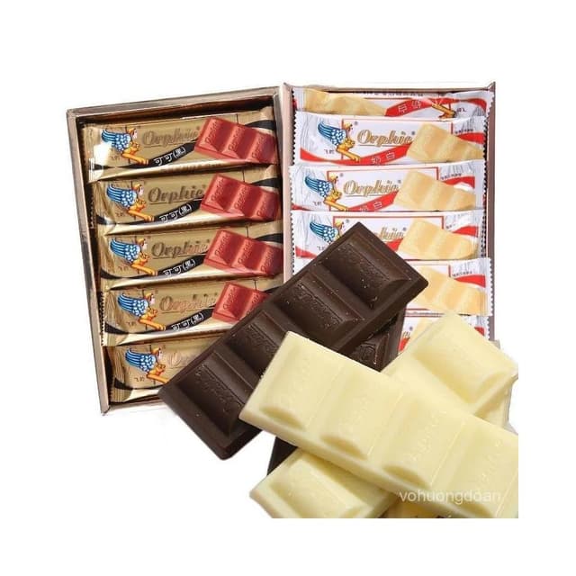 心心相印 【店鋪熱銷】飛的巧克力黑色白色巧克力老式零食休閒零嘴小包裝學生懷舊禮物