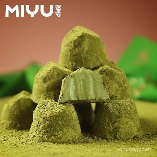 心心相印 迷語鬆露巧克力408g盒裝批髮抹茶宿捨小喫解饞零食年貨禮物