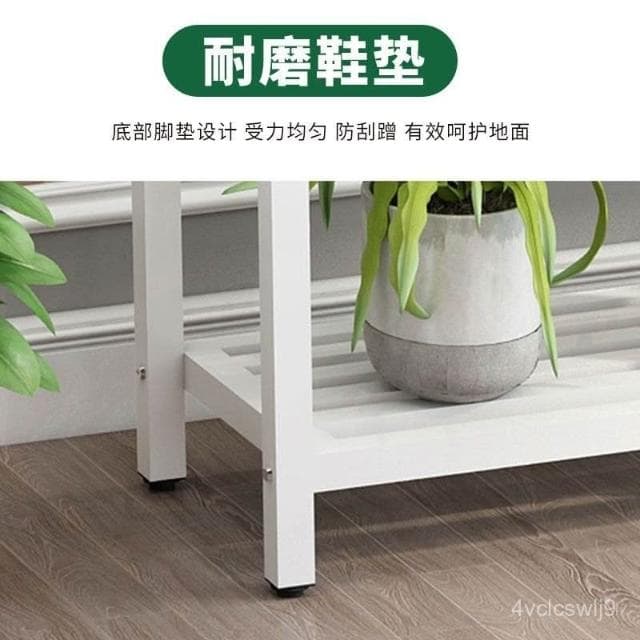 花架陽臺多層落地式盆栽架子客廳置物架鐵藝室內不銹鋼植物架 歐戀芭

