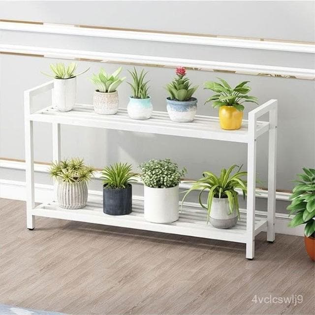 花架陽臺多層落地式盆栽架子客廳置物架鐵藝室內不銹鋼植物架 歐戀芭

