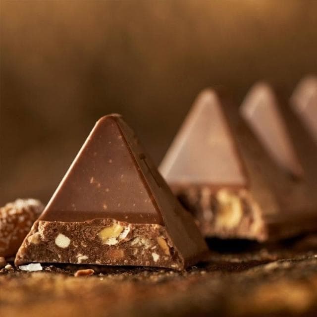 HanNaMiChanToblerone瑞士三角黑巧克力葡萄干牛奶巧克力白巧100g