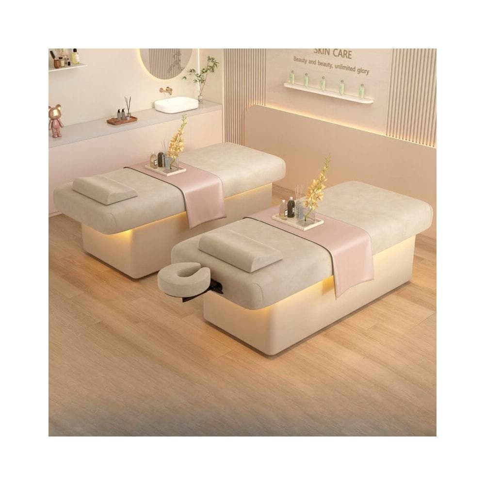 高端美容床美容院專用推拿按摩床微整理療床醫美皮膚管理多功能床