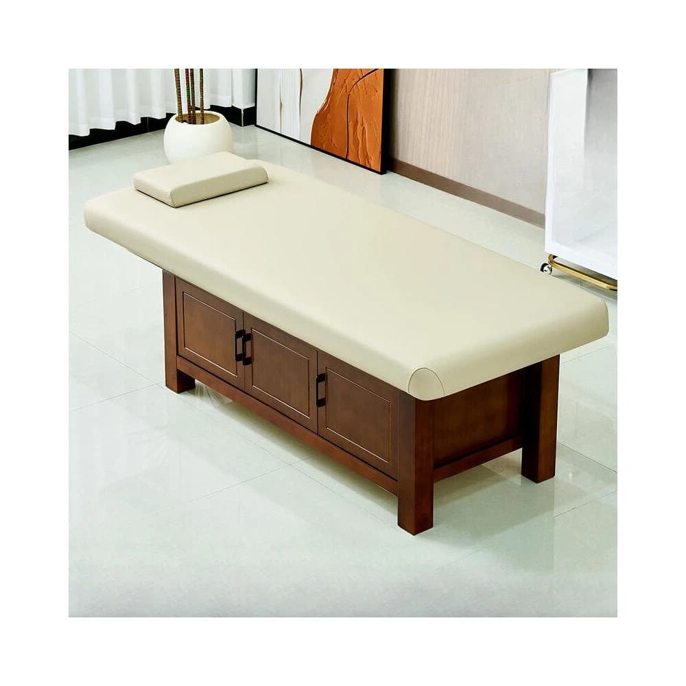 實木美容床按摩床推拿理療一體床美容院專用免安裝