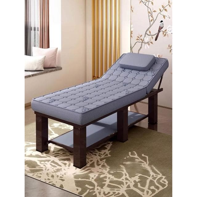 乳膠美容床美容院專用按摩床推拿床帶洞美體中醫理療床紋繡美容床