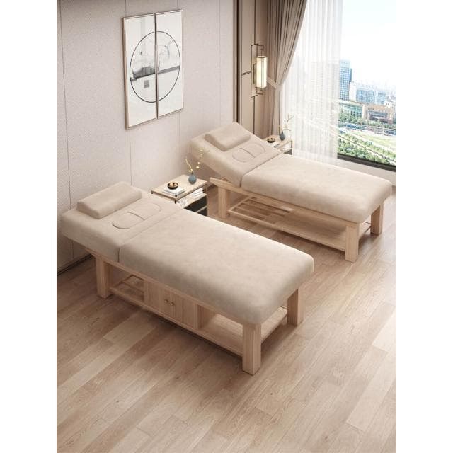 實木美容床美容院專用spa按摩推拿床采耳中醫理療床美睫紋繡艾灸