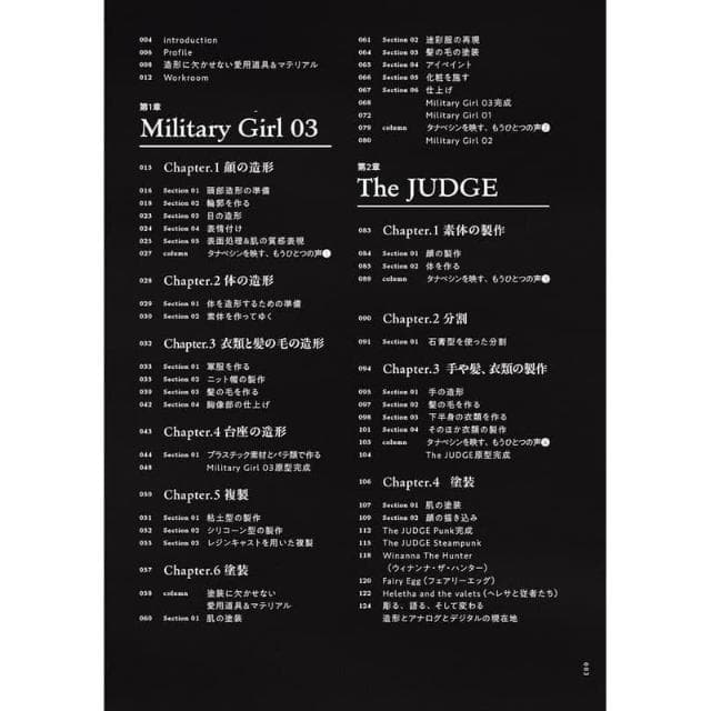 タナベシン 人物模型造型指南《デジタル造形ではない手原型による》