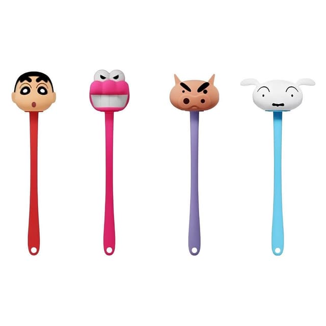 【Hello 蠟筆小新】按摩捶 創意 卡通 敲背捶 解壓 放鬆 矽膠 小捶子 加長 手柄 叩擊槌 按摩 搥背 敲背 肩頸按摩 生日 禮物 禮品 