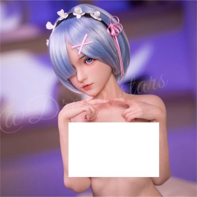 60cm蕾姆1/3分可動玩偶 動漫二次元手辦 軟體帶通道可用 gk模型生日禮物送男生女兵人