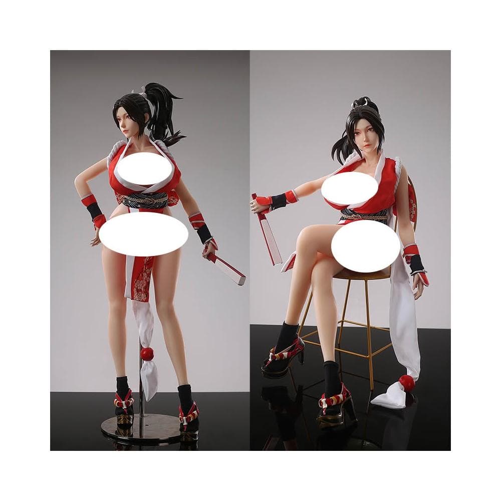 御宅公仔 不知火舞 65cm動漫二次元手辦 可動玩偶 pu頭雕 鉑金矽膠素體含cos服支架大全套送男生生日禮物gk模型