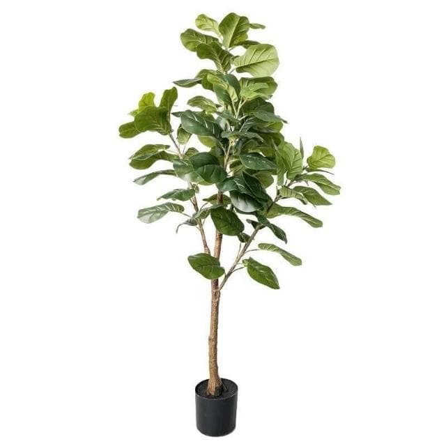 百信百貨 免運 盆栽植物北歐綠植仿真樹盆景室內客廳裝飾擺件落地風琴葉榕大型假