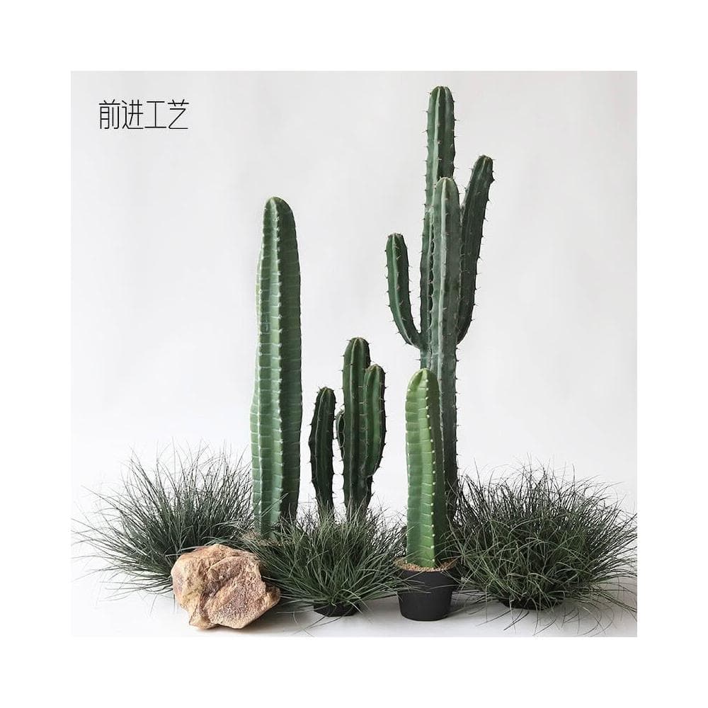 百信百貨 免運 仿真仙人柱人造綠植沙生植物墨西哥假仙人掌盆栽cactus